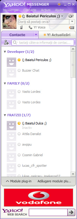 Yahoo! Messenger 10.0 Style